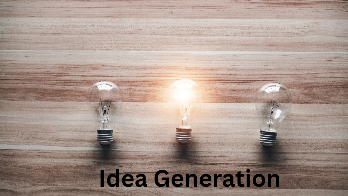 What is idea generation?